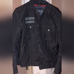 Street & Steel Ride the Life Motorcycle Jacket Mens Medium Black